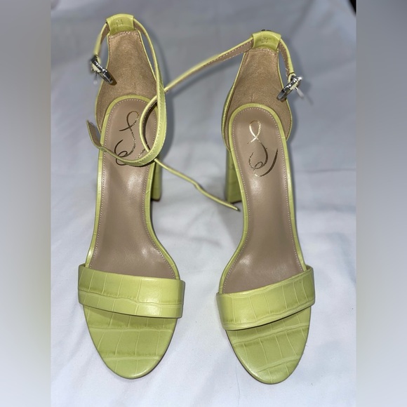 Sold NEW SAM EDELMAN YARO BLOCK HEEL SANDAL SIZE 9 - Picture 5 of 13